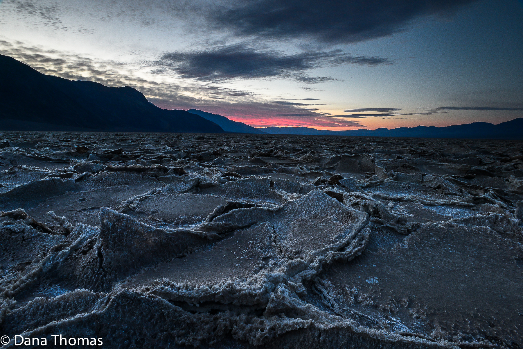 Death Valley, California : Arid Lands : Dust and Mud - Photography by Dana Thomas