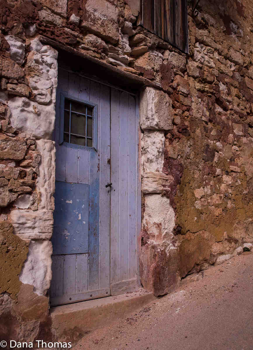 Provence, France : Doors : Dust and Mud - Photography by Dana L. Thomas