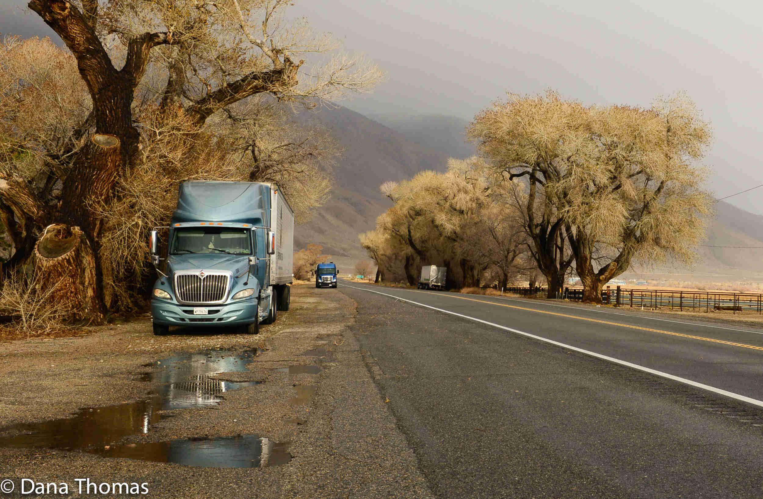 Olancha, California : Rural Landscapes : Dust and Mud - Photography by Dana L. Thomas
