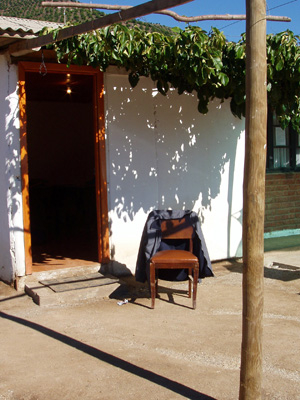 Ochoa, Chile : Empty Chairs : Dust and Mud - Photography by Dana L. Thomas