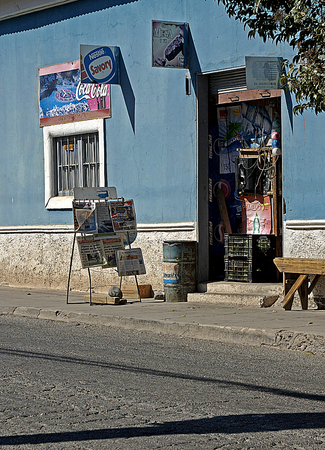 Chile : Doors : Dust and Mud - Photography by Dana L. Thomas